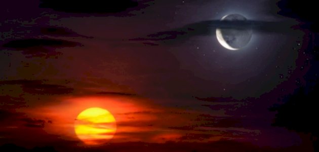 دارة الشمس والقمر فی المنام