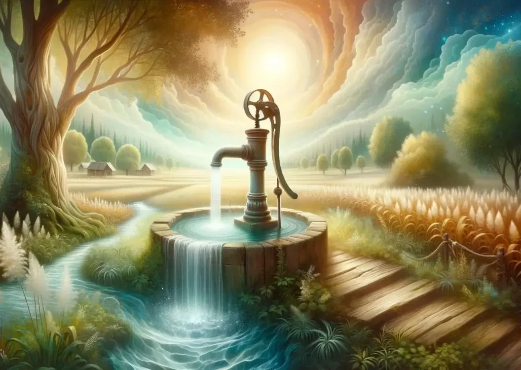مضخة فی المنام